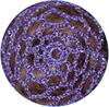 Pastorelli Hand-made crochet hair net (Chignon), Color: \"Purple\"