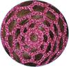 Pastorelli Hand-made crochet hair net (Chignon), Color: \"Fuchsia\"