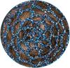Pastorelli Hand-made crochet hair net (Chignon), Color: \"Multicolor Blue\"