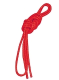 Chacott "Gym" Rope - Deep Red; F.I.G. Approved