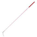 Chacott Junior Rubber Grip Stick - 50cm; Color: Pink with Red Rubber Grip; Comes with the Stick Holder; Imported from Japan
