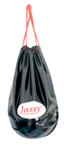 Jassy USA Ball Bag - Color: \"METALLIC BLACK\"; Made in USA!