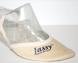 Jassy USA - "MS02BL" - Upper: Micro-suede, Sole: Micro-suede; Color - "BEIGE"; Low cut; 1.1 millimeter thickness; Washable; Made in USA!