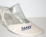 Jassy USA - \"MS02BL\" - Upper: Micro-suede, Sole: Micro-suede; Color - \"BISQUE\"; Low cut; 1.1 millimeter thickness; Washable; Made in USA!