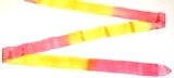 Fieria Double Color Ribbon "Championship" - Pink & Yellow; 6M; Imported