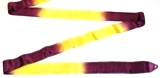 Fieria Double Color Ribbon \"Championship\" - Violet & Yellow; 6M; Imported