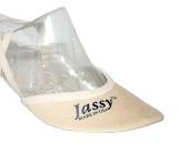 Jassy USA - "LS01BL" - Upper: Micro-Suede, Sole: Genuine Leather; Color - "BEIGE"; Low cut; Made in USA!