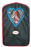 Jassy USA Leotard Cover - Color: "METALLIC TURQUOISE"; Made in USA!