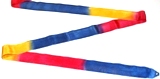 Fieria Multicolored Ribbon "Olympic" - Blue-Red-Yellow; 6M; Imported