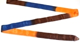 Fieria Multicolored Ribbon \"Olympic\" - Brown-Orange-Blue; 6M; Imported