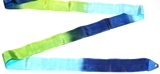Fieria Multicolored Ribbon \"Olympic\" - Dark Blue-Light Blue-Green; 6M; Imported