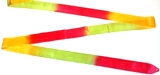 Fieria Multicolored Ribbon "Olympic" - Red-Green-Yellow; 6M; Imported