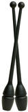 Pastorelli Clubs - 41 cm; Color: Black; Plastic; Top Quality; F.I.G. Approved