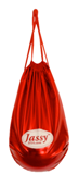 Jassy USA Ball Bag - Color: \"METALLIC RED\"; Made in USA!