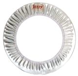 Jassy USA Hoop Cover - Color: "METALLIC SILVER"; Made in USA!