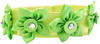 Pastorelli \"SPRING\" Elastic Hair Band; Color: Green; Hand made in Italy