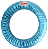 Jassy USA Hoop Cover - Color: "METALLIC TURQUOISE"; Made in USA!