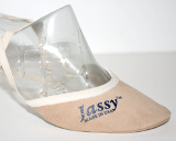 Jassy USA - "MS02BL" - Upper: Micro-suede, Sole: Micro-suede; Color - "TAN"; Low cut; 1.1 millimeter thickness; Washable; Made in USA!