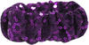 Pastorelli \"VENUS\" Elastic Hair Band; Color: Violet; Hand made in Italy