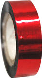 Pastorelli "VERSAILLES" Mirror Colored Adhesive Tape; Color: "Red"; Made in Italy