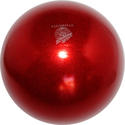 Pastorelli New Generation Glitter Finishing High Vision Ball - Color: Red; Rubber; 18.5cm; 400+g; F.I.G. Approved; Imported from Italy