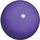Chacott "Junior" Ball, Color: Violet; Rubber; 15cm; 250+g; Comes in Chacott Box; Imported from Japan
