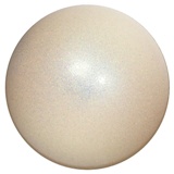 Chacott "Jewelry" Ball with a Combination of Brilliant Metallic and Holographic Shines - Color: Pearl; Rubber; 18.5cm; 400+g; Comes in Chacott Box; F.I.G. Approved; Imported from Japan