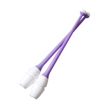 Chacott \"Junior Rubber Clubs\" - Color: White/Purple; 365mm; Top Quality