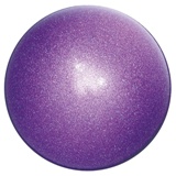 Chacott "Junior Prism" Ball with a Combination of High Intensity Bright Colors and Holograms - Color: Violet; Rubber; 17cm; 330+g; Comes in Chacott Box; Imported from Japan