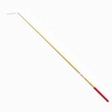 Chacott \"Metallic\" Stick - 60cm; Color: Gold with Red Rubber Grip; Comes with the Stick Holder; F.I.G. Approved; Imported from Japan