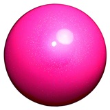 Chacott \"Junior Prism\" Ball with a Combination of High Intensity Bright Colors and Holograms - Color: Pnk; Rubber; 17cm; 330+g; Comes in Chacott Box; Imported from Japan