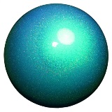 Chacott \"Prism\" Ball with a Combination of High Intensity Bright Colors and Holograms - Color: Fresh Blue; Rubber; 18.5cm; 400+g; Comes in Chacott Box; F.I.G. Approved; Imported from Japan