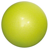 Chacott "Prism" Ball with a Combination of High Intensity Bright Colors and Holograms - Color: Lime Yellow; Rubber; 18.5cm; 400+g; Comes in Chacott Box; F.I.G. Approved; Imported from Japan