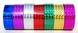 Fieria "SQUARES" Metallic Glitter Adhesive Tapes