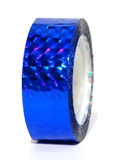 Fieria \"SQUARES\" Metallic Glitter Adhesive Tapes; Color: Blue