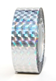Fieria \"SQUARES\" Metallic Glitter Adhesive Tapes; Color: Silver