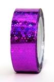 Fieria \"SUNNY\" Metallic Glitter Adhesive Tapes; Color: Purple