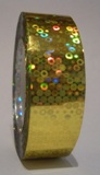 Fieria "SUNNY" Metallic Glitter Adhesive Tapes; Color: Gold
