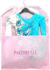 Pastorelli "Flower" Leotard holder with window, Color: "Pink", Made in Italy