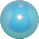 Pastorelli New Generation Glitter Finishing High Vision Ball - Color: Light Blue; Rubber; 18.5cm; 400+g; F.I.G. Approved; Imported from Italy