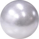 Pastorelli New Generation Glitter Finishing High Vision Ball - Color: Silver; Rubber; 18.5cm; 400+g; F.I.G. Approved; Imported from Italy