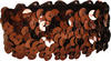 Pastorelli "QUEEN" Elastic Hair Band; Color: Brown; Hand made in Italy