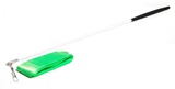 Fieria Ribbon and Stick Combination; 2 Meters Ribbon/38 cm Stick; Color: Green; Imported