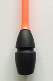 Venturelli "Rubber" Clubs - Color: Neon Orange/Black; F.I.G. Approved; Used by World All-Around Champion Kudryavtseva
