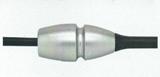Venturelli "Rubber" Clubs - Color: Metallic Silver/Black; F.I.G. Approved; Used by World All-Around Champion Kudryavtseva